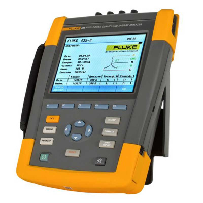 Комплект анализатор Fluke 435 II/RU с кейсом Fluke C437-II